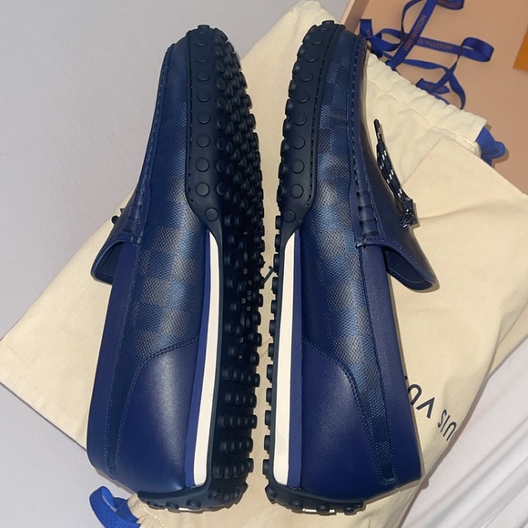 Louis Vuitton - Racer Moccasin: Color; Marine - size 11 - Picture 16 of 16